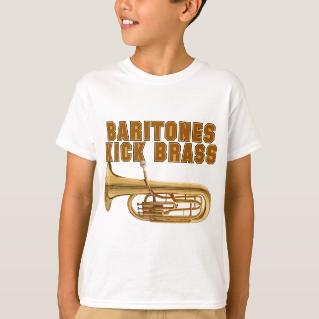 Baritones Kick Brass T-Shirt (Front)