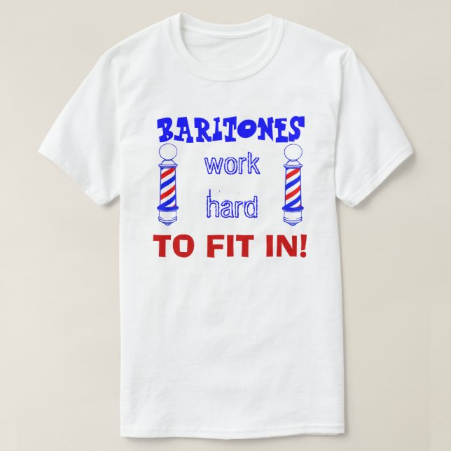 Baritones T-Shirt (Design Front)