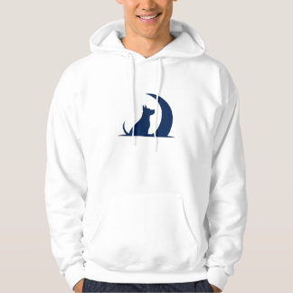 bark at the moon dog hoodie
