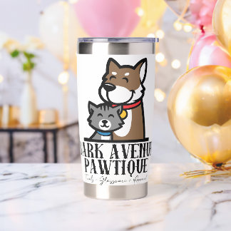 Bark Ave Pawtique [logo1] Insulated Tumbler