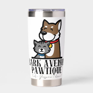 Bark Ave Pawtique [logo1] Insulated Tumbler
