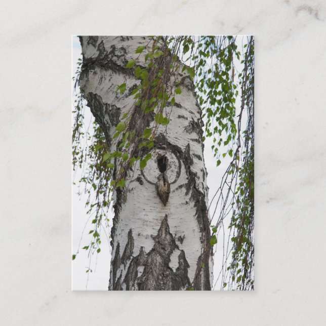 BARK BIRCH BUSINESS CARD (Front)