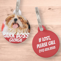 Bark Boss Pet Dog Photo Modern Cool Simple