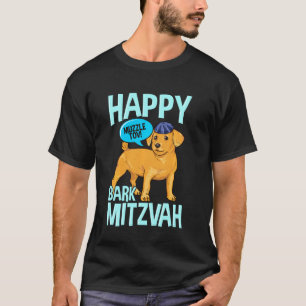 Bark Mitzvah Dog Lover Funny Jewish Bar Mitzvah Ha T-Shirt
