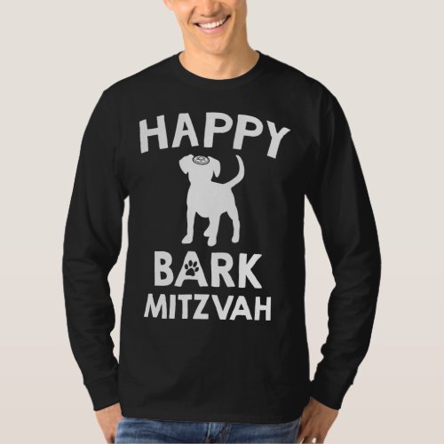 Bark Mitzvah Jewish Dog Lover Bar Mitzvah T_Shirt