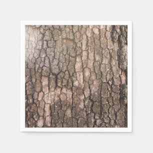Bark of plane tree napkins