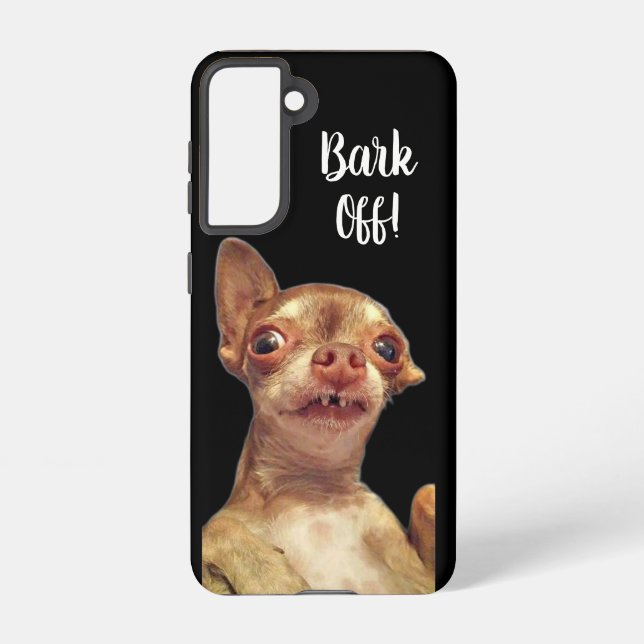 "Bark Off" Bambi Phone Case (Back)
