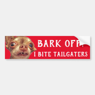 Bark Off Bumper Sticker