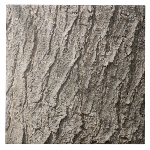 Bark pattern ceramic tile