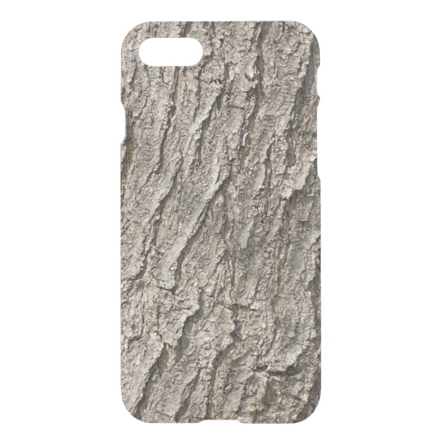Bark pattern uncommon iPhone case (Back)