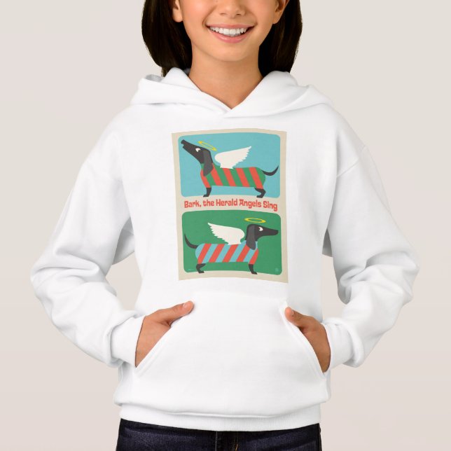 Bark, The Herald Angels Sing Hoodie (Front)