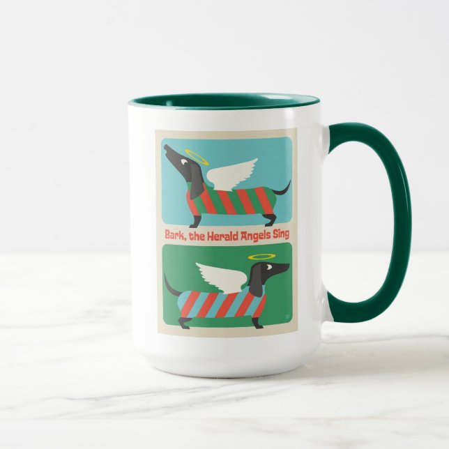 Bark, The Herald Angels Sing Mug (Right)