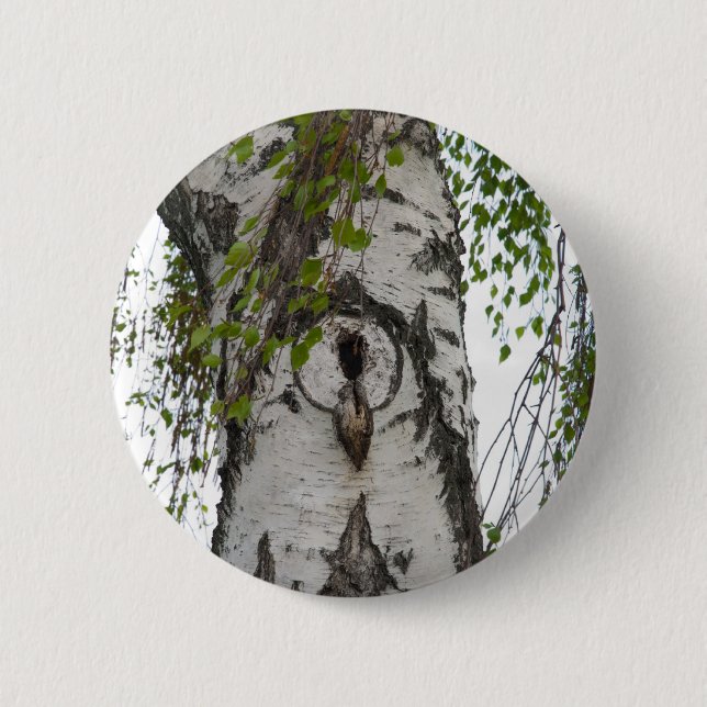 BARK TREE PINBACK BUTTON (Front)