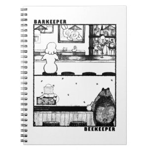 Barkeeper and Beekeeper Notebook