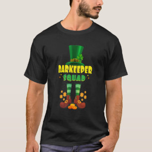 Barkeeper Squad Funny Irish St Patrick Day T-Shirt