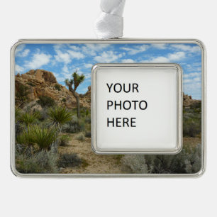 Barker Dam Loop Trail at Joshua Tree National Park Christmas Ornament