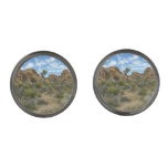 Barker Dam Loop Trail at Joshua Tree National Park Cufflinks