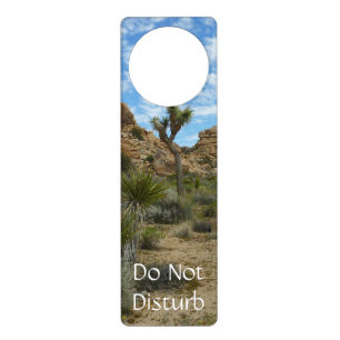 Barker Dam Loop Trail at Joshua Tree National Park Door Hanger