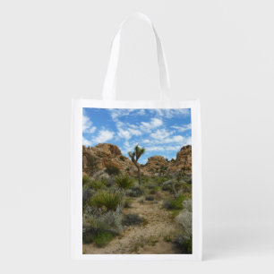 Barker Dam Loop Trail at Joshua Tree National Park Grocery Bag