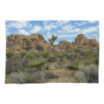 Barker Dam Loop Trail at Joshua Tree National Park Kitchen Towel