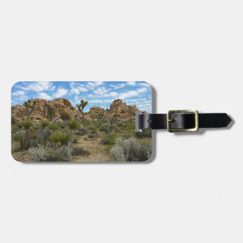 Barker Dam Loop Trail at Joshua Tree National Park Luggage Tag