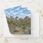 Barker Dam Loop Trail at Joshua Tree National Park Pocket Folder