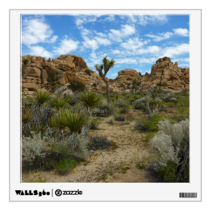 Barker Dam Loop Trail at Joshua Tree National Park Wall Decal