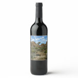 Barker Dam Loop Trail at Joshua Tree National Park Wine Label