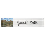 Barker Dam Loop Trail Desk Name Plate