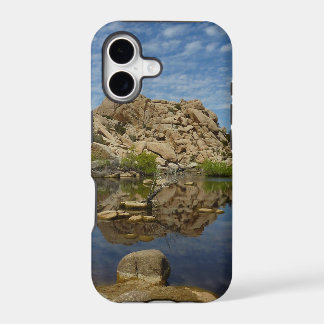 Barker Dam Reflection at Joshua Tree I iPhone 17 Case