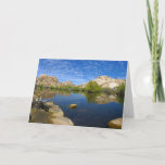 Barker Dam Reflection at Joshua Tree II Card