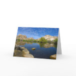 Barker Dam Reflection at Joshua Tree II Card