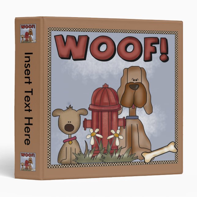 Barking Dog Avery Binder (Front/Spine)