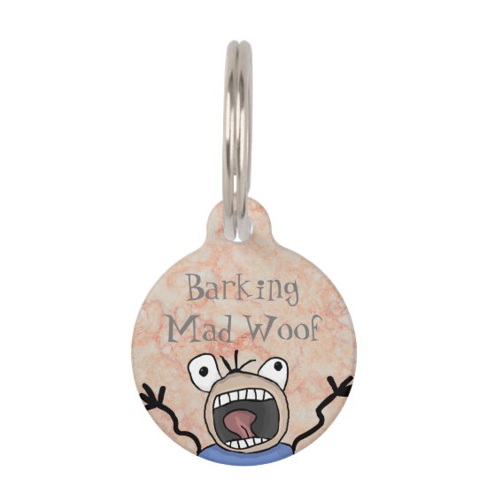 Barking Mad Pet ID Tag