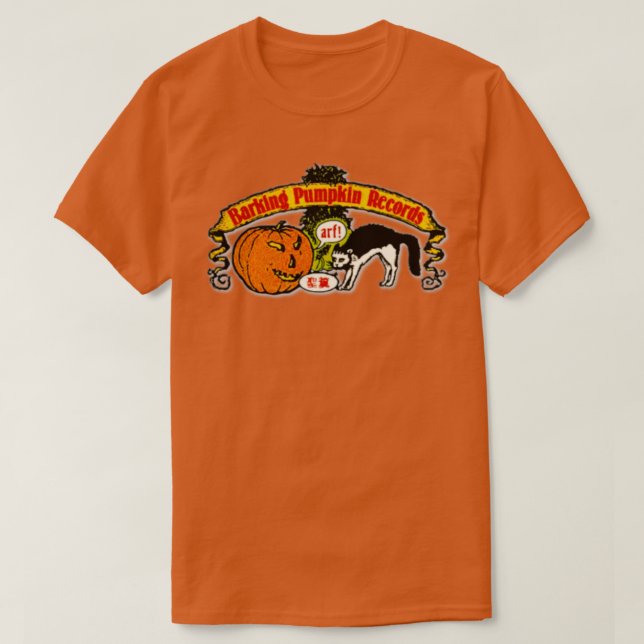 Barking Pumpkin Records T-Shirt (Design Front)