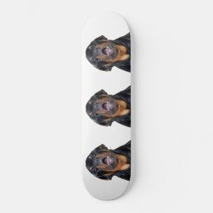 Barking Rottweiler Skateboard Deck