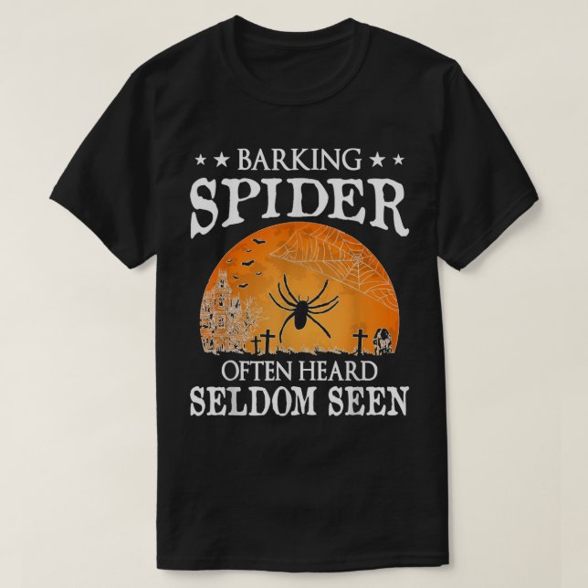 Barking Spider Party T-Shirt (Design Front)