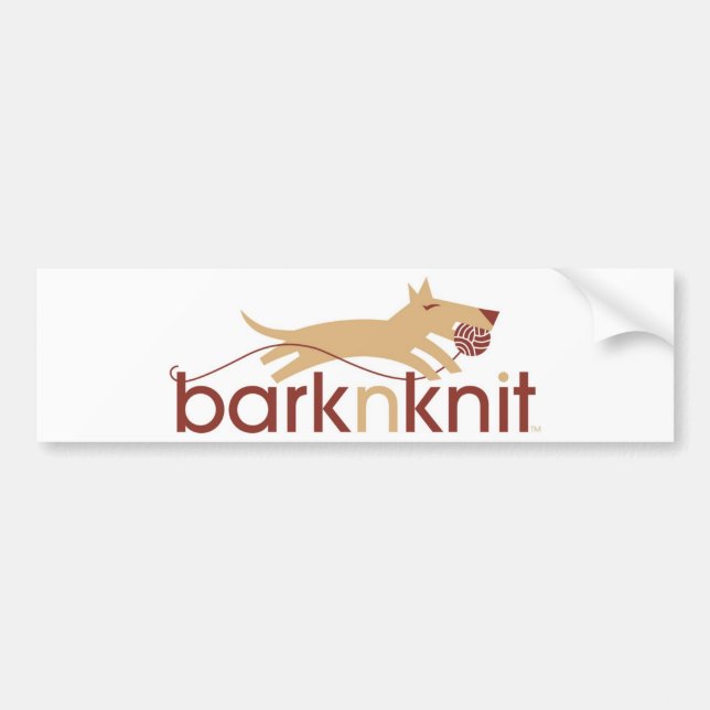 Barknknit Bumper Sticket Bumper Sticker (Front)