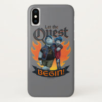 Barley & Ian - Let the Quest Begin iPhone X Case