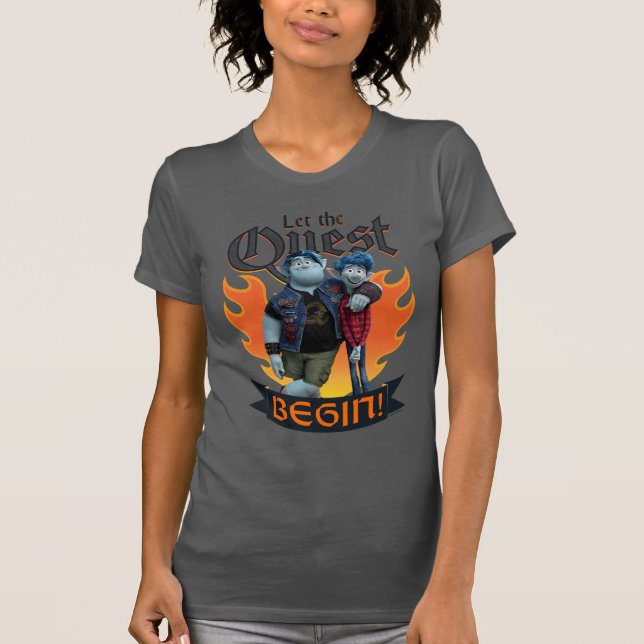 Barley & Ian - Let the Quest Begin T-Shirt (Front)