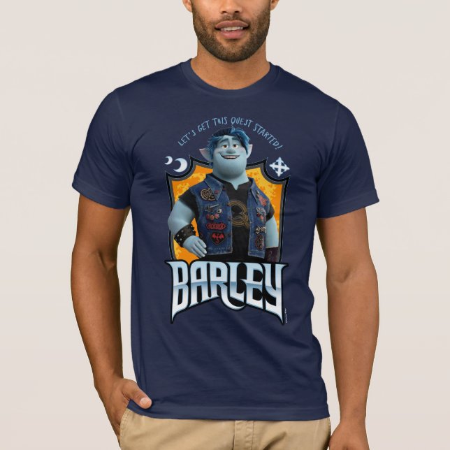 Barley - Let's Get this Quest Started T-Shirt (Front)