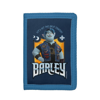Barley - Let's Get this Quest Started Tri-fold Wallet