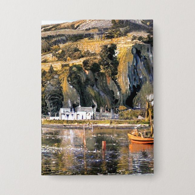 BARMOUTH WALES BUTTON (Front)