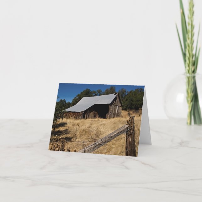 Barn 458 Note Card (Front)