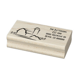 Barn Address stamp