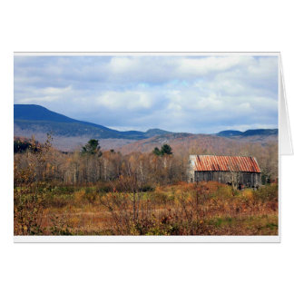 Barn and Mountain Cards
