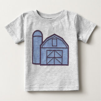 Barn and Silo Baby T-Shirt