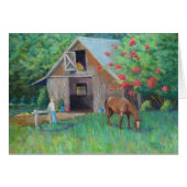 "Barn at Leatherwood" (Front Horizontal)