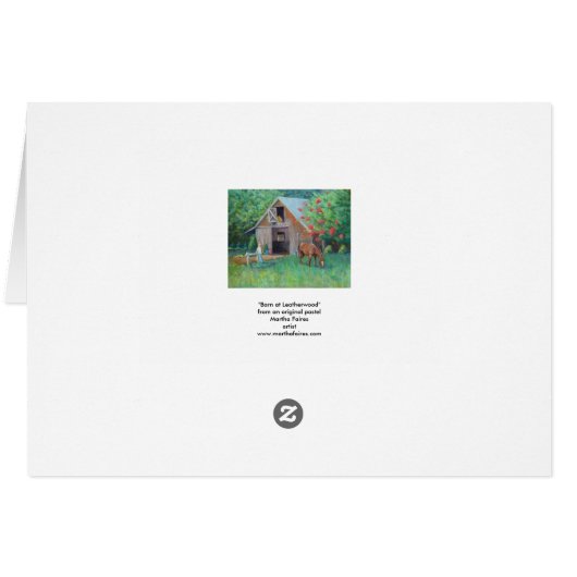 "Barn at Leatherwood" (Back Horizontal)