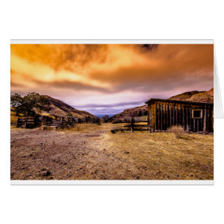 Barn at Twilight Cards